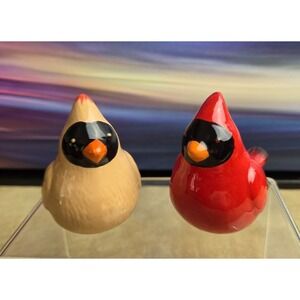 HALLMARK Cardinal Salt & Pepper Shaker Set, Male & Female, Colorful, 2022